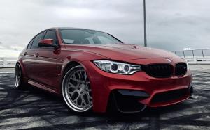 BMW M3 Sedan on ADV.1 Wheels (ADV10.0 TRACK FUNCTION) 2018 года